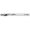 Image de Lames de scie sauteuse bois lame scie sauteuse t 101 bf bois 1 étui(s) de 5 pièce(s) hcs cv 3 mm t101bf 100 mm - bosch
