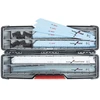 Image de Coffret 20 lames scie sabre bois et métal acier, bois, polyvalent 1 coffret(s) de 20 pièce(s) coffret 20 lames scie sabre bois et métal bi-métal - bos