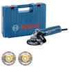 Image de Meuleuse ø125 mm gws 880w secteur 1 coffret(s) meuleuse ø125 mm gws 880w 1.9 kg 11000 trs/min 125 mm 880 w - bosch