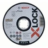 Image de Disque à tronconner x-lock acier/inox disque x-lock acier d.125 x 1.6 mm droit inox plat 1 pièce(s) 125 mm 1.6 mm - bosch