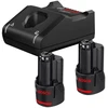 Image de Pack 2 batteries 3.0ah chargeur 1 pièce(s) pack 2 batteries 3.0ah chargeur - bosch