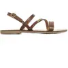 Image de Sandales femme Les Tropeziennes par M.Belarbi Baden Marron 38 C09190BADEN