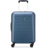 Image de Valise trolley cabine slim 4 doubles roues Delsey Segur 2.0 55 cm Bleu 34,88 L 00205880302