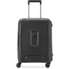 Image de Valise cabine slim 4 doubles roues Delsey Moncey Mr Noir 36 L 00384480300MR