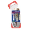 Image de Forets métaux tsp hss affûtage étagé cylindrique polyvalent 1 coffret(s) de 6 pièce(s) 6 forets métaux tsp hss ø 2 à 8mm 2 - 8 mm - tivoly