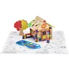 Image de CHALET A PEINDRE - 85 PIECES Jeujura-8096