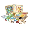 Image de Coffret jeux de société en bois : 80 règles - Pions bois Jeujura-8120