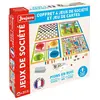 Image de Coffret 4 jeux de société et jeu de cartes Jeujura