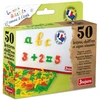 Image de Coffret 50 lettres cursives, chiffres et signes aimantés Jeujura-8975