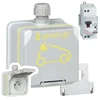 Image de Prise pour rechargement véhicule électrique green up blanc 1 pièce(s) prise pour rechargement véhicule électrique green up monobloc 1 en saillie véhic