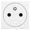 Image de Prise à encastrer mosaic blanc 1 pièce(s) prise de courant surface 2p+t mosaic blanc à encastrer monobloc 1 2p+t standard - legrand
