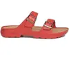 Image de Claquettes plein été Aigle Corlay Rouge 46 NC3886