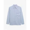Image de Chemise manches longues Aigle Technical WR Bleu M BL092