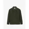 Image de Surchemise en laine mérinos brossée Aigle Vert 2XL BL122