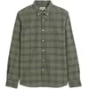 Image de Chemise à carreaux avec manches longues Aigle Dry Fast Vert M BK996