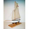 Image de Maquette en bois - Maquereautier de St-Malo Le Rigel Soclaine-RG1070