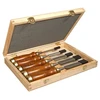 Image de Coffret ciseaux de sculpteurs à bois bailey® coffret ciseaux de sculpteurs à bois bailey® 1 coffret(s) de 5 pièce(s) - stanley