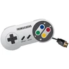 Image de Manette USB pour rétrogaming Blanche (Nintendo Super NES)