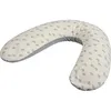 Image de Coussin de maternité Jersey coeurs-gris