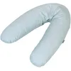 Image de Coussin de maternité jersey vert d'eau étoiles