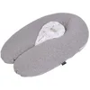 Image de Coussin de grossesse Multirelax 3 en 1 jersey gris chiné lapins