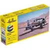 Image de Maquette Avion : Kit : North American T-28 Fennec/Trojan avec accessoires Heller-56279