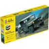 Image de Maquette véhicule militaire : Starter Kit : US 1/4 Ton Truck'N Trailer Heller-57105