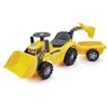 Image de Porteur Tracto pelle avec remorque