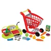 Image de Chariot de supermarché pour enfants, caisse enregistreuse et accessoires