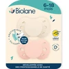 Image de Biolane Sucette anatomique essentielle 6-18 mois rose et beige