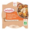Image de Babybio patate douce de notre ferme châtaigne d'Ardèche pintade 230g