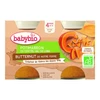 Image de Babybio pomme de terre potimarron vert et butternut dès 4 mois 2x130g