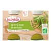 Image de Babybio petits pois de Bretagne dès 6 mois 2x130g