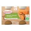 Image de Babybio patate douce de France dès 4 mois 2x130g