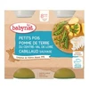 Image de Babybio petits pois pomme de terre cabillaud sauvage dès 8 mois 2x200g