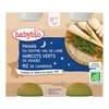 Image de Babybio panais & haricot verts & riz dès 8 mois 2x200g