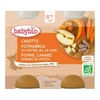 Image de Babybio carotte potimarron pomme canard dès 8 mois 2x200g
