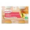 Image de Babybio pomme mirabelle dès 4 mois 2x130g
