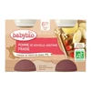 Image de Babybio pomme de Nouvelle-Aquitaine fraise dès 6 mois 2x130g
