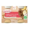 Image de Babybio pomme châtaigne dès 6 mois 2x130g