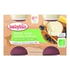Image de Babybio brassé avoine banane myrtille dès 6 mois 2x130g