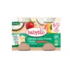 Image de BABYBIO Petits Pots Brassés Coco, Pomme, Fraise - 2x130g