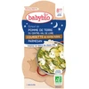 Image de Babybio écrasé de pomme de terre, courgette & parmesan bols de 2x200g