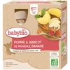 Image de Babybio gourde pomme abricot banane lot de 4x90g