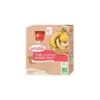 Image de Babybio Poire Banane Millet 6 Mois et + Bio 4 Gourdes de 90 g