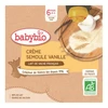 Image de Babybio crème semoule vanille dès 6 mois 4 gourdes x 85g