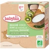 Image de Babybio gourde brassé coco kiwi banane 4 gourdes de 85g