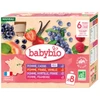 Image de Babybio Multipack Gourdes Fruits Rouges 8 x 90 g