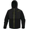 Image de Veste softshell horten 2 veste softshell horten 2 noir/jaune tm entre 4 et 6 m softshell 300 - 400 g 1 pièce(s) polyester, élasthanne jaune, noir - de
