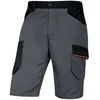 Image de Bermuda mach 2 v3 200 - 300 g s 7 et plus coton / polyester bermuda 1 pièce(s) bermuda mach 2 v3 gris/orange ts gris, orange - delta plus